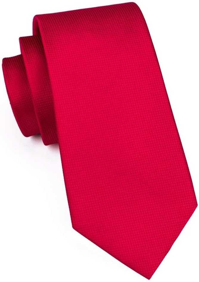 Dubulle Mens Tie Set Solid Paisley Silk Striped Necktie for Men with Cufflinks Tie and Pocket Square - Image 5
